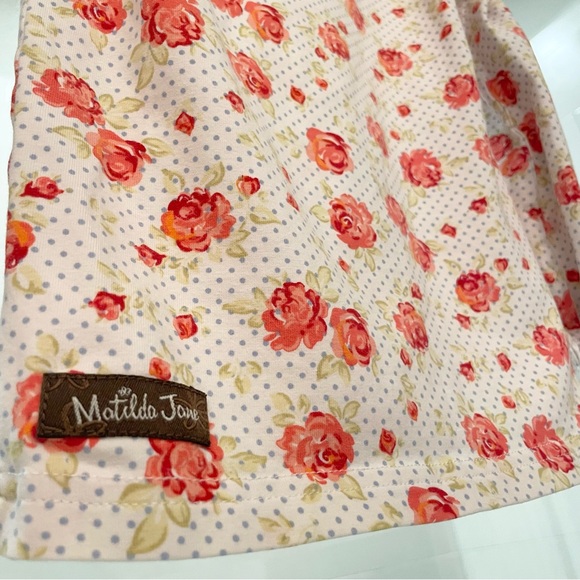 Matilda Jane Long Sleeve Top Girls Size 4 / Georgia Lace Ruffle Floral Rose - Picture 6 of 8